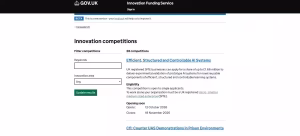 Innovate UK Funding