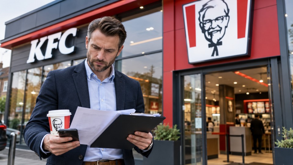 kfc franchise cost in uk