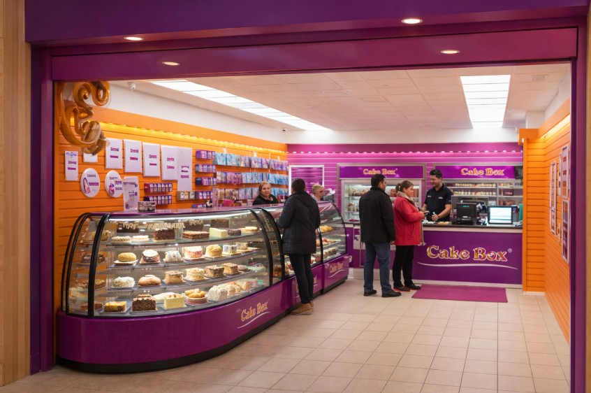 cake box franchise cost