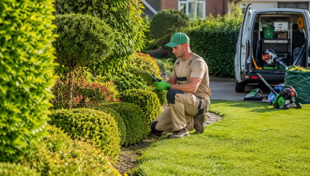 self-employed gardener hourly rate uk