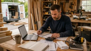 How Should a Self-Employed Carpenter Calculate a Day Rate