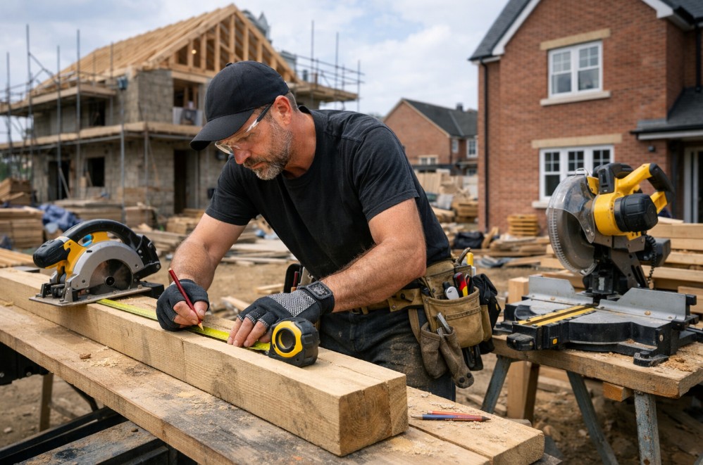 self-employed carpenter day rate uk