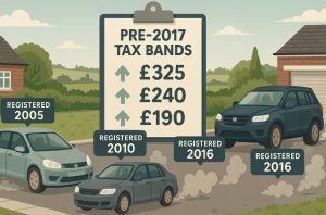 How Are Older Vehicles Taxed if They Were Registered Before 2017