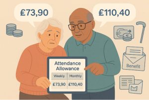 How Much Is Attendance Allowance Per Month