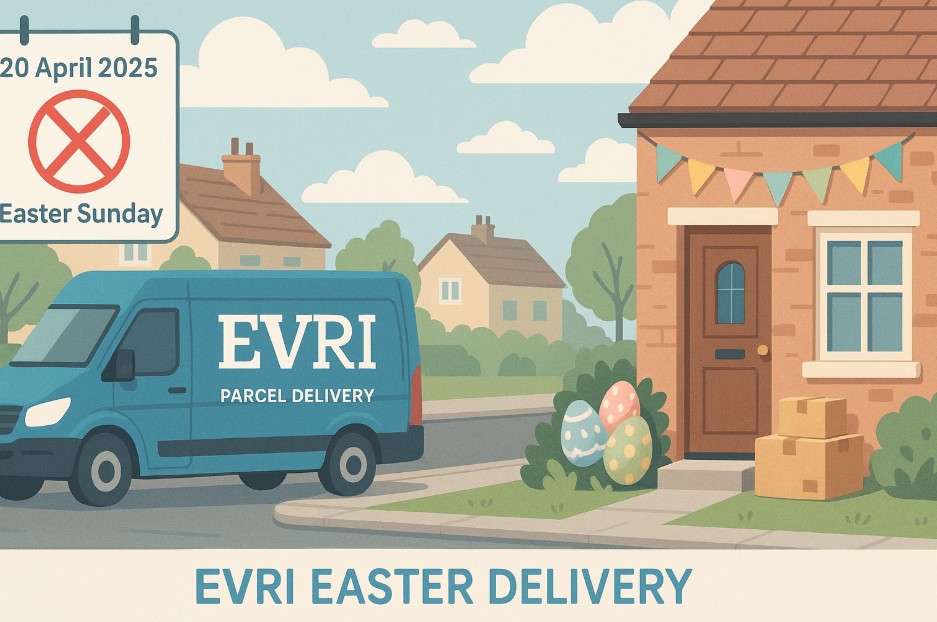 does evri deliver on easter Sunday