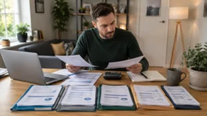 UK borrower comparing personal loans with credit cards and other borrowing alternatives.