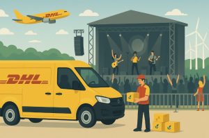 How Did DHL Deliver Wristbands Sustainably for Coldplay’s Tour