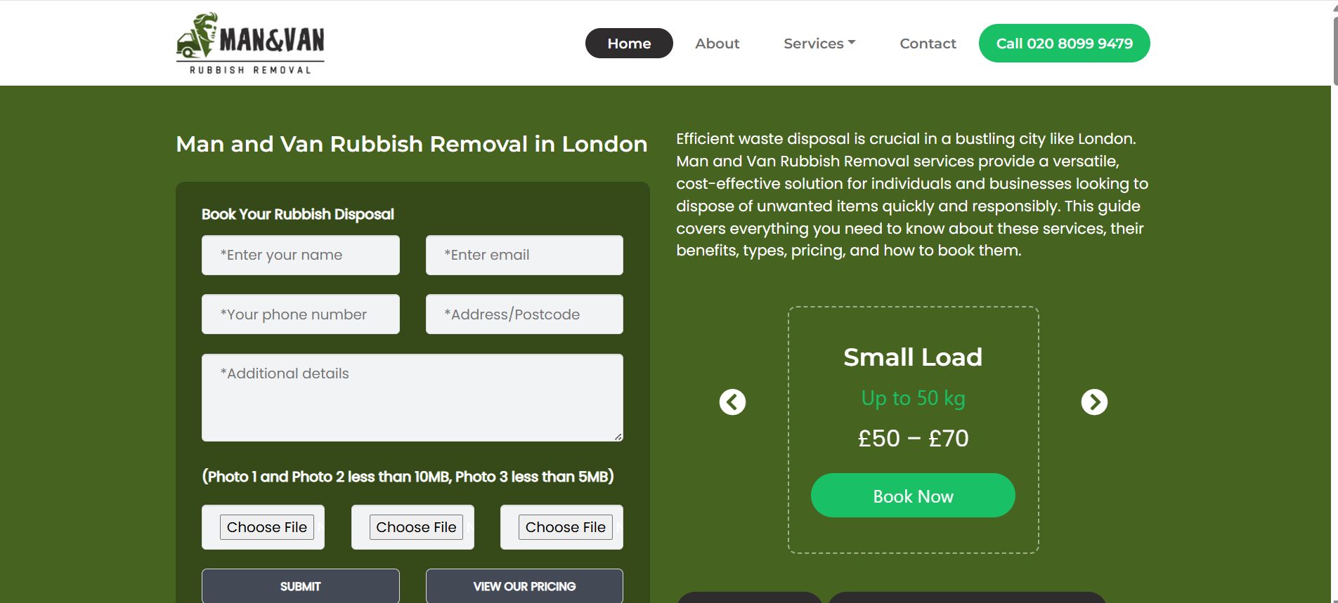 Man and Van Rubbish Removal