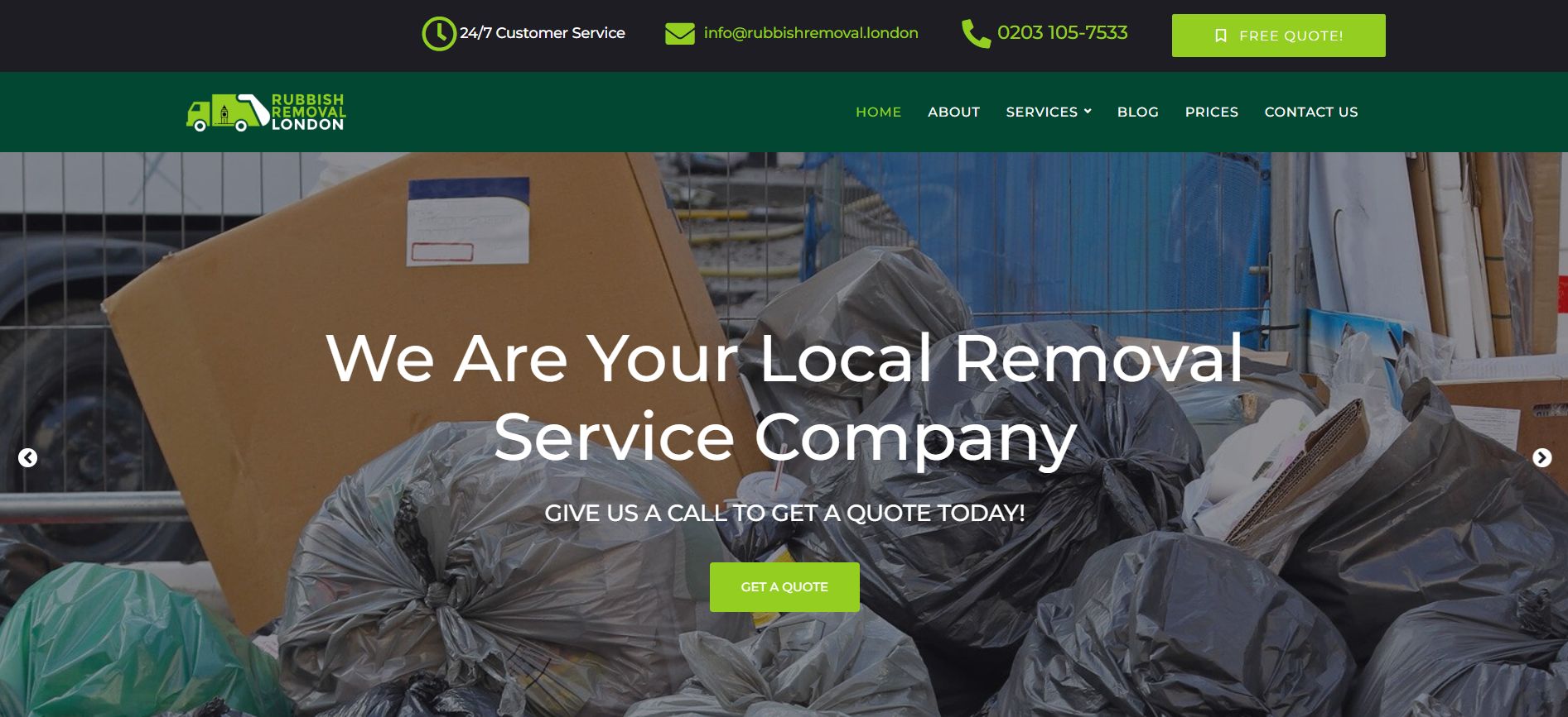 Rubbish Removal London
