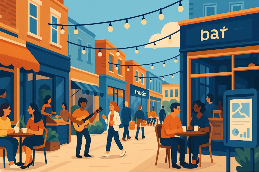 High Street Revival 2025: Red Tape Cut to Boost Cafes, Bars and Live Venues
