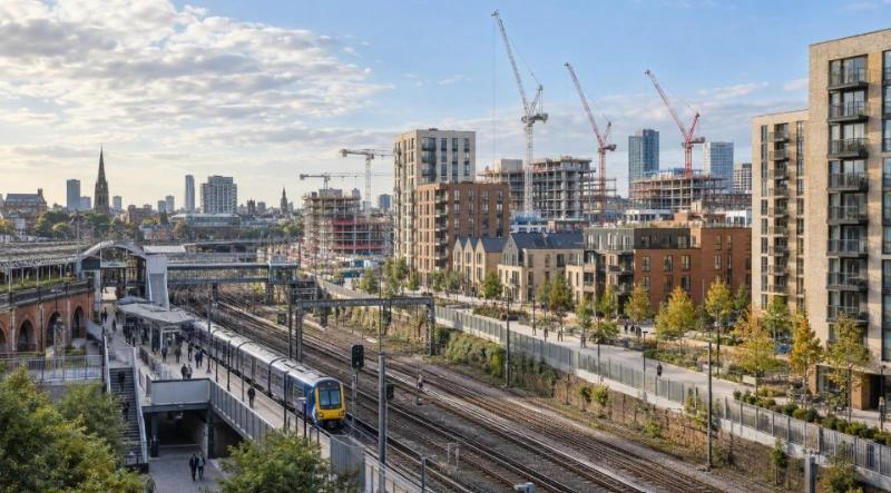 40,000 new homes on brownfield railway land