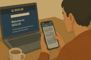 How can households check if a payment or message is genuine