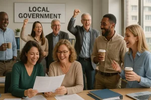 What does the 2025 26 NJC pay award mean overall