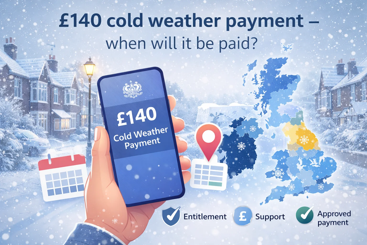 140 Cold Weather Payment When Will It Be Paid