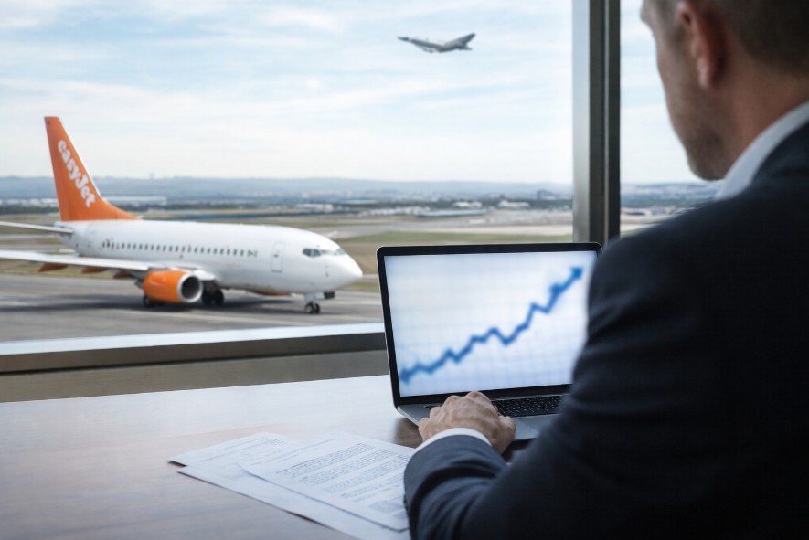 easyjet share price increase