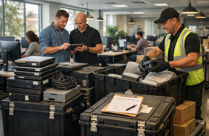 startup it equipment disposal