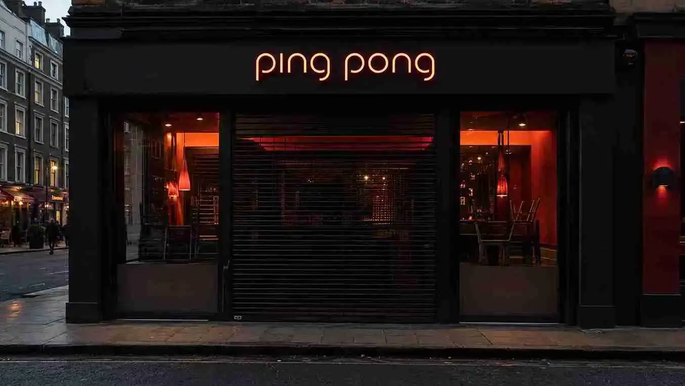 Ping Pong Restaurant Closures UK Why All Stores Closed