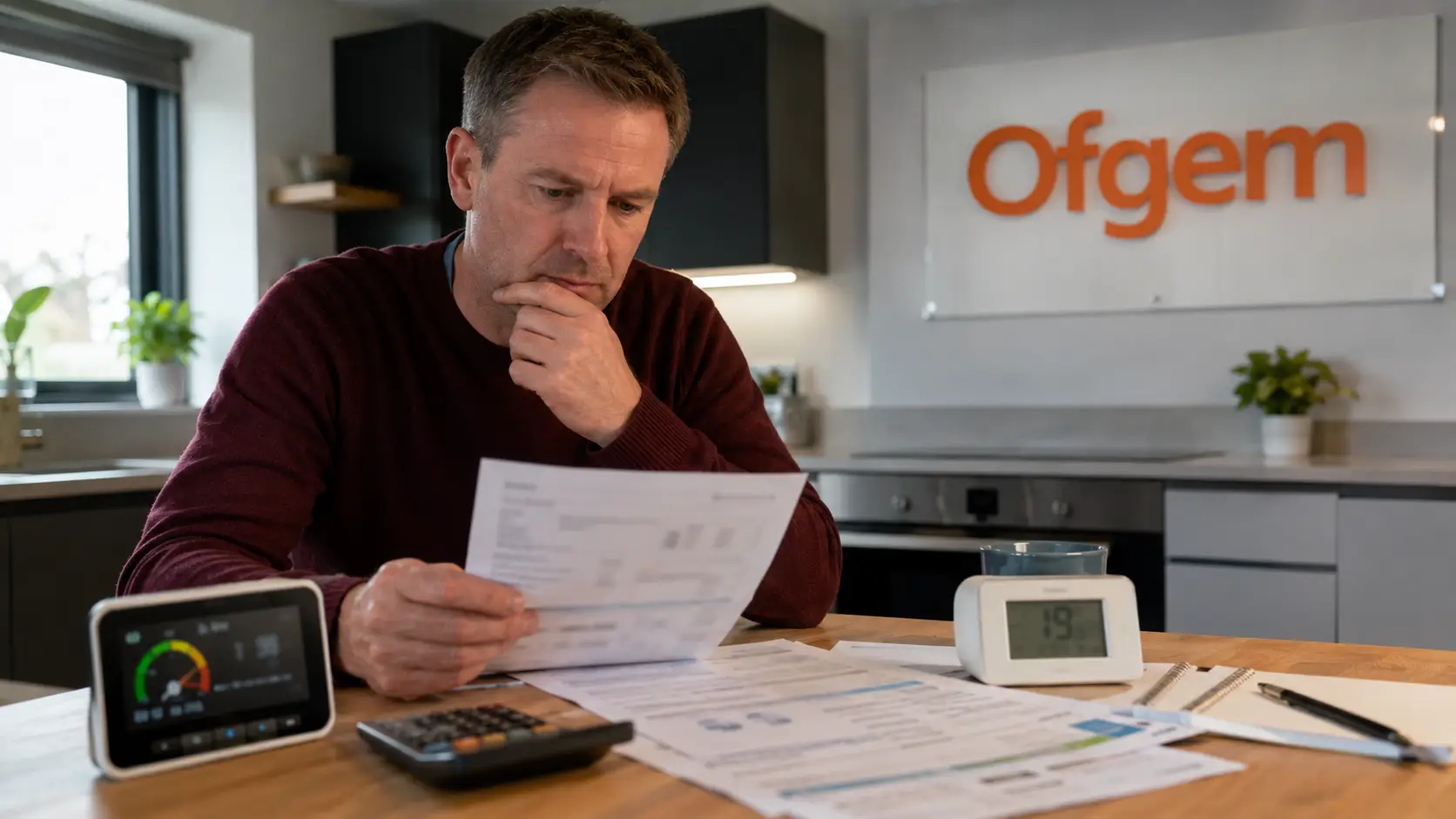 UK Household Energy Price Cap Rises 13% in July 2026