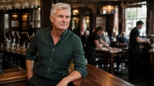 David Coulthard observing daily pub operations highlighting the challenges of running a hospitality business