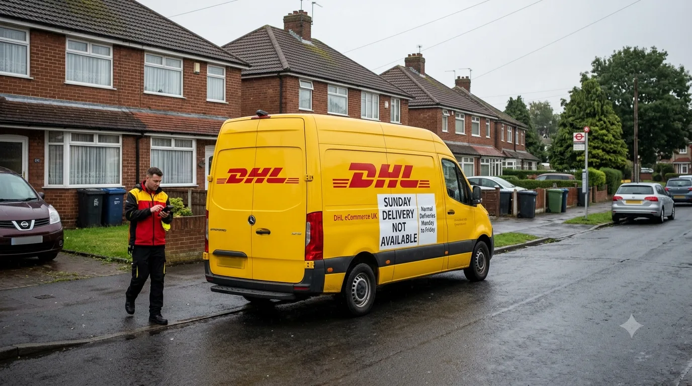 DHL Deliver on Sunday