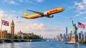 DHL Express Take From the UK to the USA