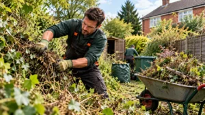 Clear Overgrown Gardens and Garden Waste
