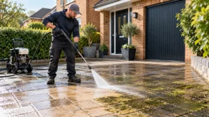 Offer Patio and Driveway Pressure Washing