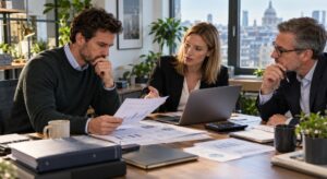 Startup founder choosing debt or equity
