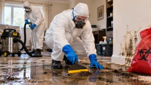 Work in Specialist Biohazard and Sanitation Cleaning